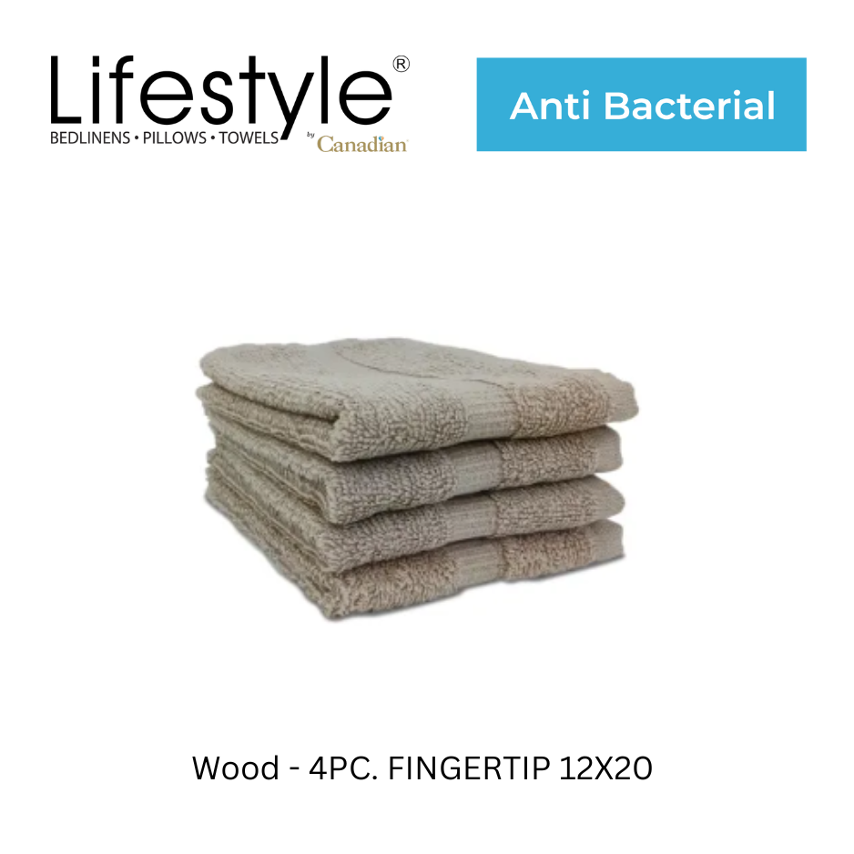 Antibac 100% Cotton Towel Bath I Fingertip I Face I Lifestyle by Canadian #254