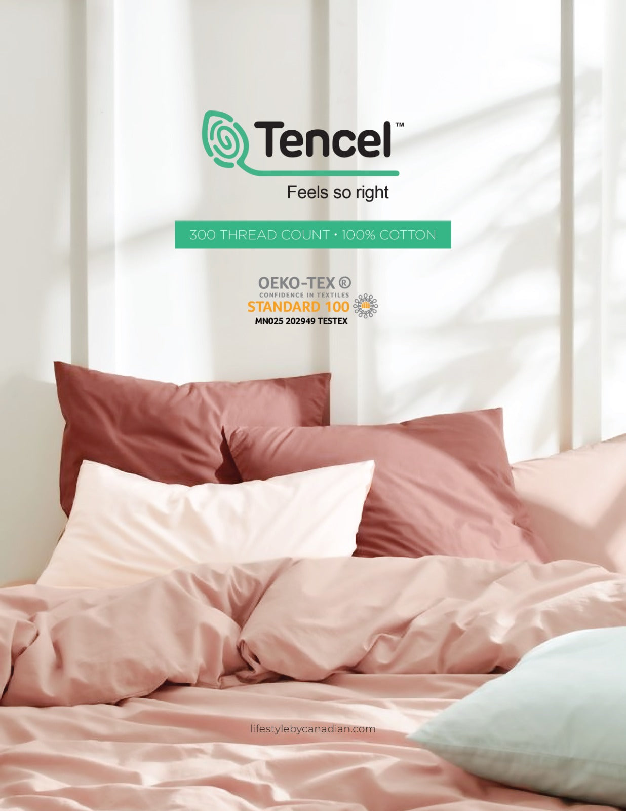 T300 Tencel Bedsheet "Feels so Right"