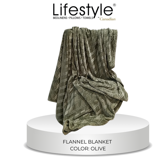 Super Soft Flannel Blanket | Ultra Soft: Flannel I Diamond Lifestyle by Canadian