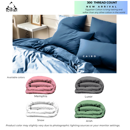 Egyptian Cotton BEDSHEET | 300 Thread Count Lifestyle by Canadian