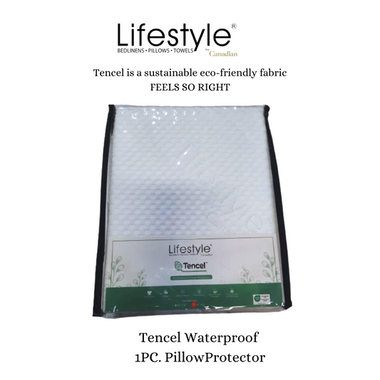 TENCEL 1PC WATERPROOF PILLOW PROTECTOR Lifestyle by Canadian