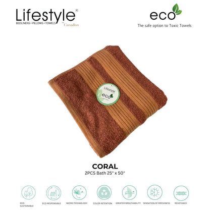 Eco-Friendly Towel Lifestyle by Canadian #288-2 Lifestyle by Canadian