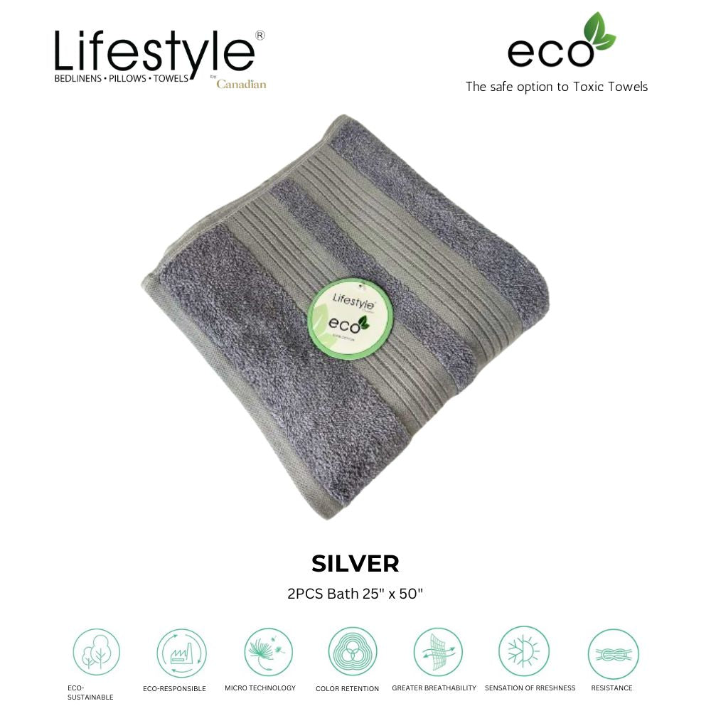 Eco-Friendly Towel Lifestyle by Canadian #288-2 Lifestyle by Canadian