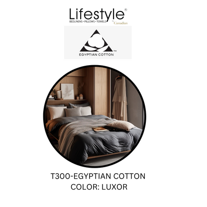 Egyptian Cotton BEDSHEET | 300 Thread Count Lifestyle by Canadian