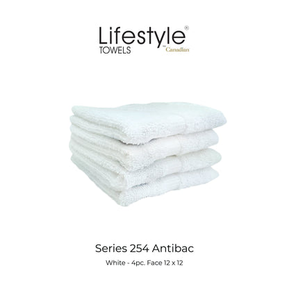 Antibac Towel Lifestyle by Canadian 254 (Bath 25x50/Fingertip 12x20/Face 12x12) Lifestyle by Canadian