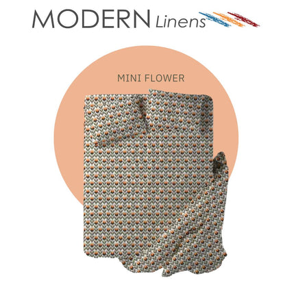 4 PC.SET I TWIN I SINGLE I Modern Linen I 100% Brushed Microfiber I Flat sheet Fitted sheet &2pillowcase CD