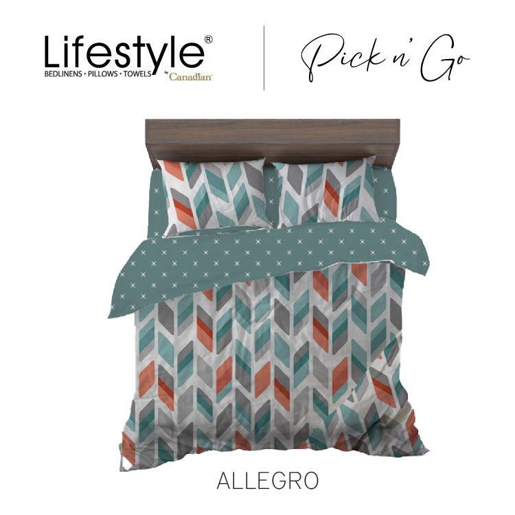 Lifestyle Pick n Go BEDSHEET Easy Care - ALLEGRO Lifestyle by Canadian