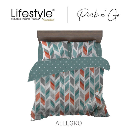 Lifestyle Pick n Go BEDSHEET Easy Care - ALLEGRO Lifestyle by Canadian