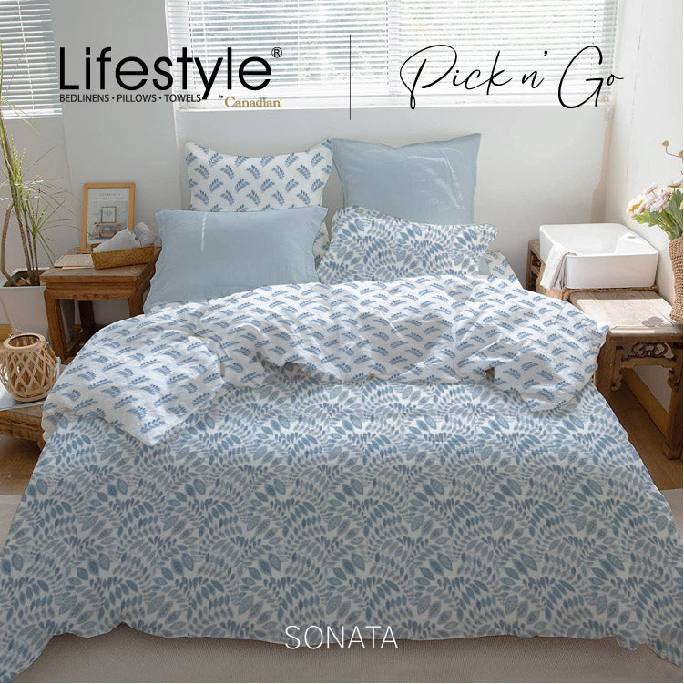 Lifestyle Pick n Go BEDSHEET Easy Care -SONATA Lifestyle by Canadian