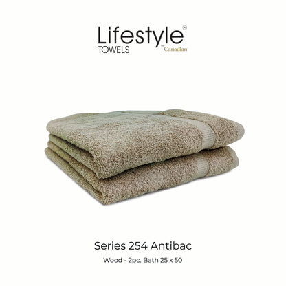 Antibac Towel Lifestyle by Canadian 254 (Bath 25x50/Fingertip 12x20/Face 12x12) Lifestyle by Canadian