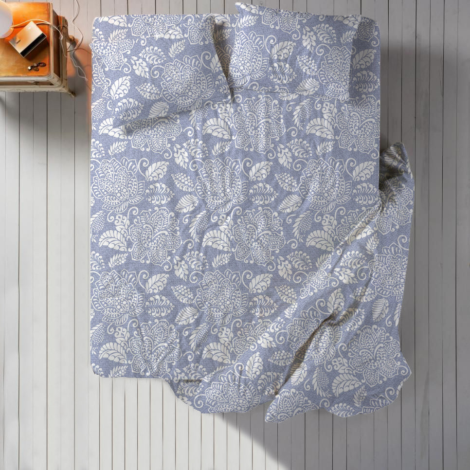 Modern Linen 100% Brushed Microfiber: 3PC.SET(Fittedsheet&2pillowcase) Lifestyle by Canadian