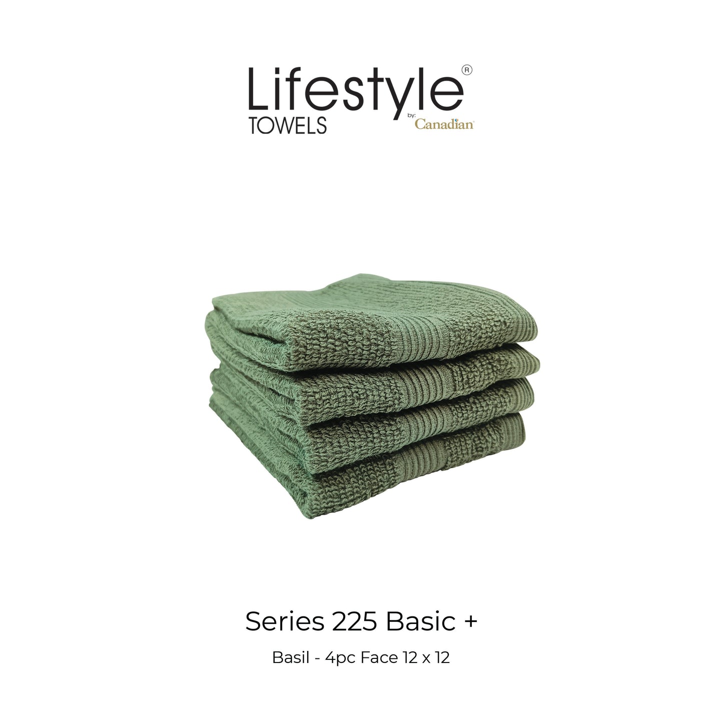 LifestylebyCanadian 225  Towel Quick Dry (2PC-BATH/2PC-HAND/4PC-FACE) 100% Cotton Lifestyle by Canadian