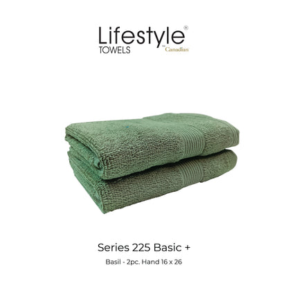 LifestylebyCanadian 225  Towel Quick Dry (2PC-BATH/2PC-HAND/4PC-FACE) 100% Cotton Lifestyle by Canadian