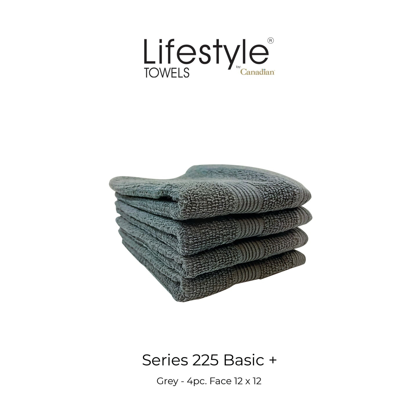 LifestylebyCanadian 225  Towel Quick Dry (2PC-BATH/2PC-HAND/4PC-FACE) 100% Cotton Lifestyle by Canadian