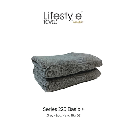 LifestylebyCanadian 225  Towel Quick Dry (2PC-BATH/2PC-HAND/4PC-FACE) 100% Cotton Lifestyle by Canadian