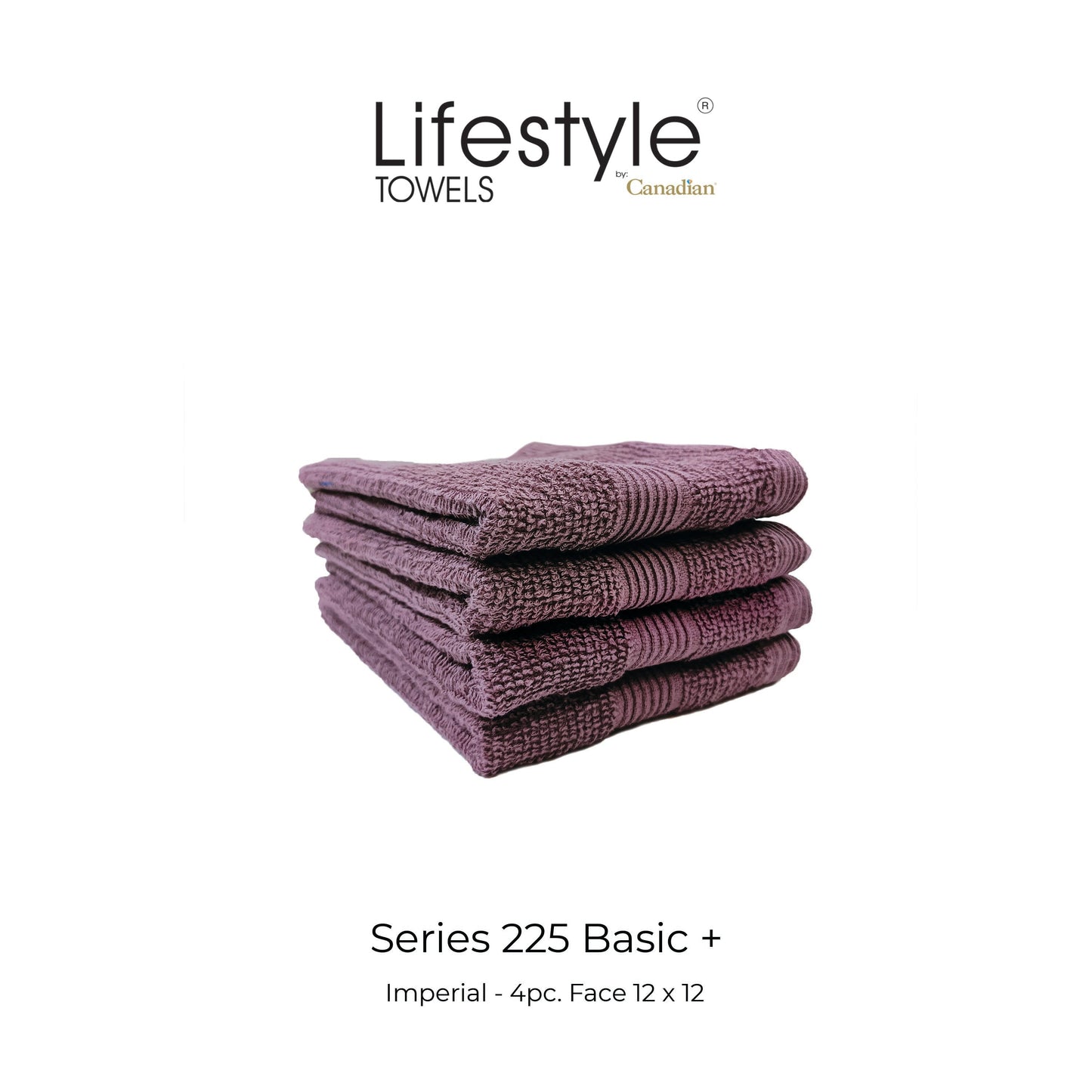 LifestylebyCanadian 225  Towel Quick Dry (2PC-BATH/2PC-HAND/4PC-FACE) 100% Cotton Lifestyle by Canadian