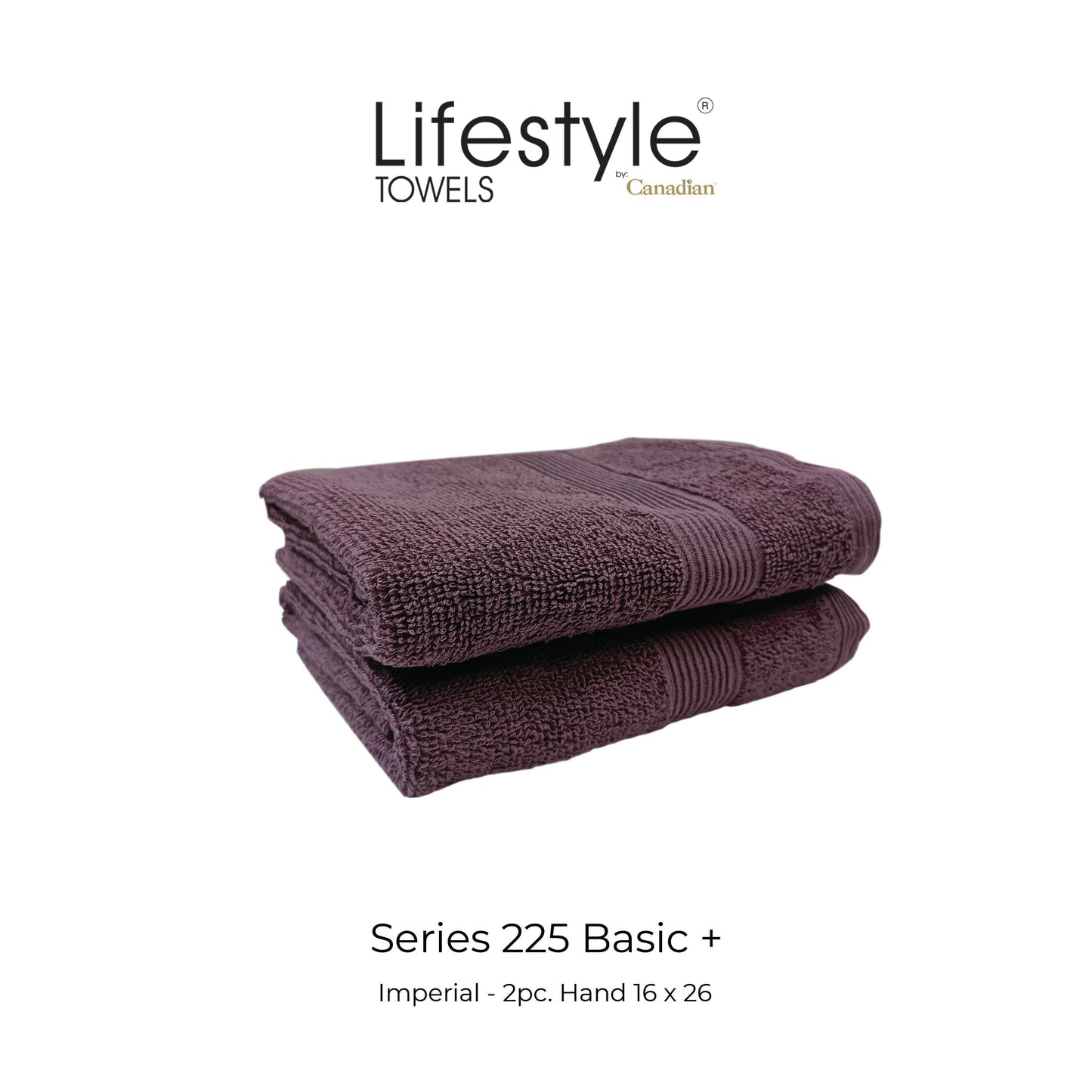 LifestylebyCanadian 225  Towel Quick Dry (2PC-BATH/2PC-HAND/4PC-FACE) 100% Cotton Lifestyle by Canadian