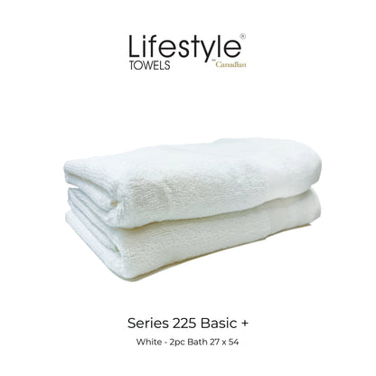 LifestylebyCanadian 225  Towel Quick Dry (2PC-BATH/2PC-HAND/4PC-FACE) 100% Cotton Lifestyle by Canadian