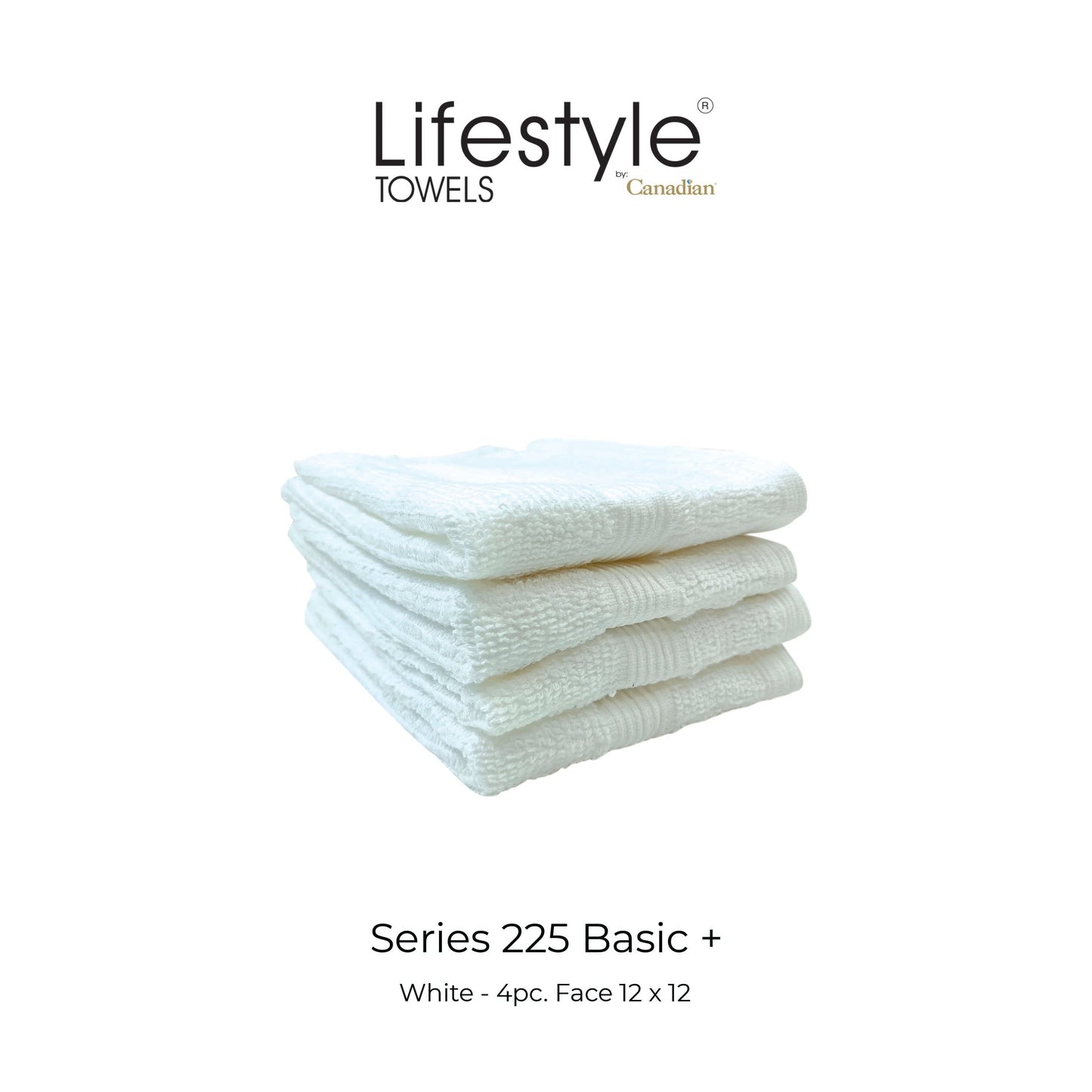 LifestylebyCanadian 225  Towel Quick Dry (2PC-BATH/2PC-HAND/4PC-FACE) 100% Cotton Lifestyle by Canadian