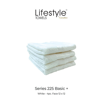 LifestylebyCanadian 225  Towel Quick Dry (2PC-BATH/2PC-HAND/4PC-FACE) 100% Cotton Lifestyle by Canadian