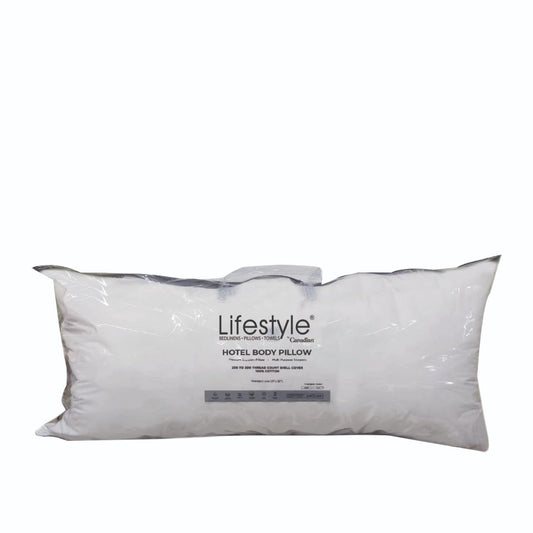 Hotel Body Pillows - 300 Thread Count Cover I HUGGABLE PILLOW Lifestyle by Canadian