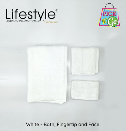 LifestylebyCanadian 69-2 Pick Go Towel (Bath,Figertip,Face) Lifestyle by Canadian
